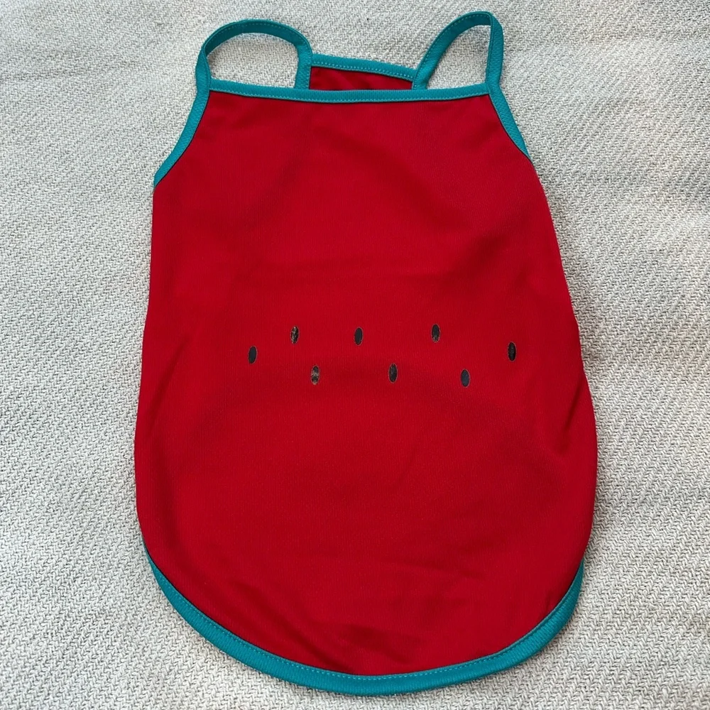 NEW Watermelon Dog Halloween Costume Tank Top Small/Medium Fall Fruit Pet Puppy - Picture 4 of 4
